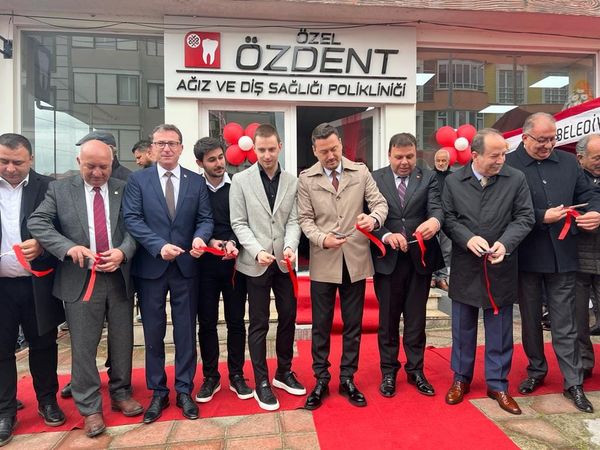 Özel Özdent Ağız ve Diş Sağlığı Polikliniği'nin açılışı