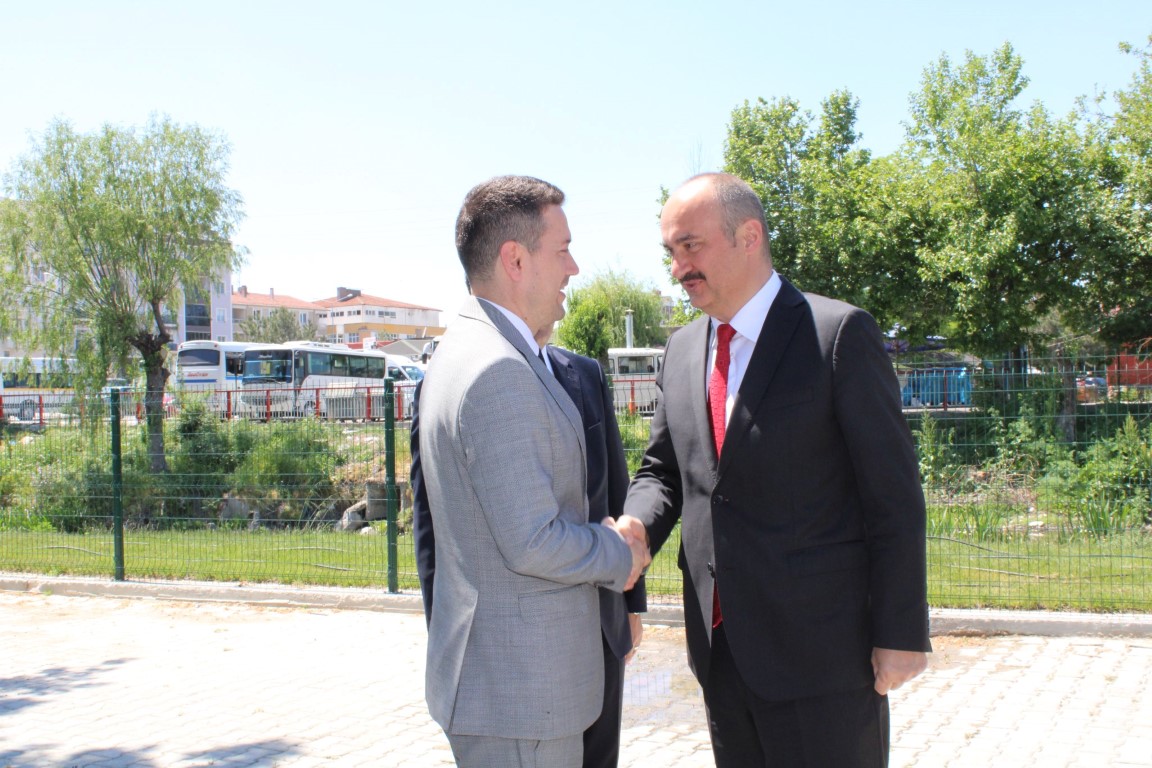 EDİRNE VALİMİZ Sn EKREM CANALP İLÇEMİZE VEDA ETTİ…