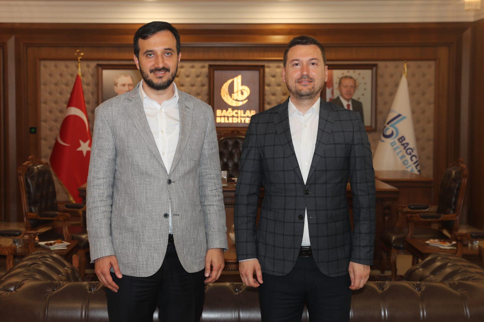 BAĞCILAR BELEDİYE BAŞKANIMIZ ABDULLAH ÖZDEMİR’E HAYIRLI OLSUN ZİYARETİNDE BULUNDUK 