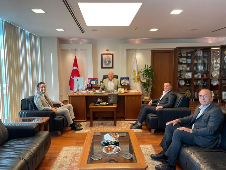  Edirne Ticaret ve Sanayi Odası Başkanı Sn Sezai IRMAK'ı  ziyaret