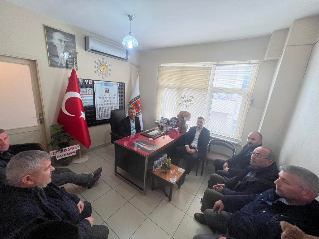 Havsa Şoförler Odası Başkan'ı Mehmet Cam'a ziyaret