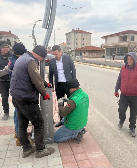 İlçemiz Edirne girişinde birşeyler  deniyoruz 💡 💫😉