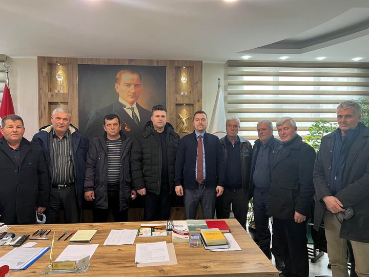 ÜRETİMİMİZİN ve ÇİFTÇİLİĞİMİZİN ANA UNSURLARINDAN KÖY KOOPERATİFLERİMİZ İLE BİR ARAYA GELDİK.