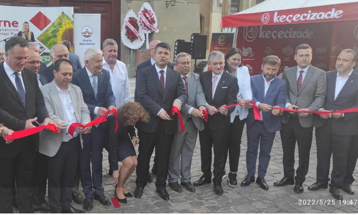 EDİRNE TARIM, HAYVANCILIK, GIDA ve SANAYİ FUARININ AÇILIŞ KURDELESİNİ KESTİK ✂️ 🎀 
