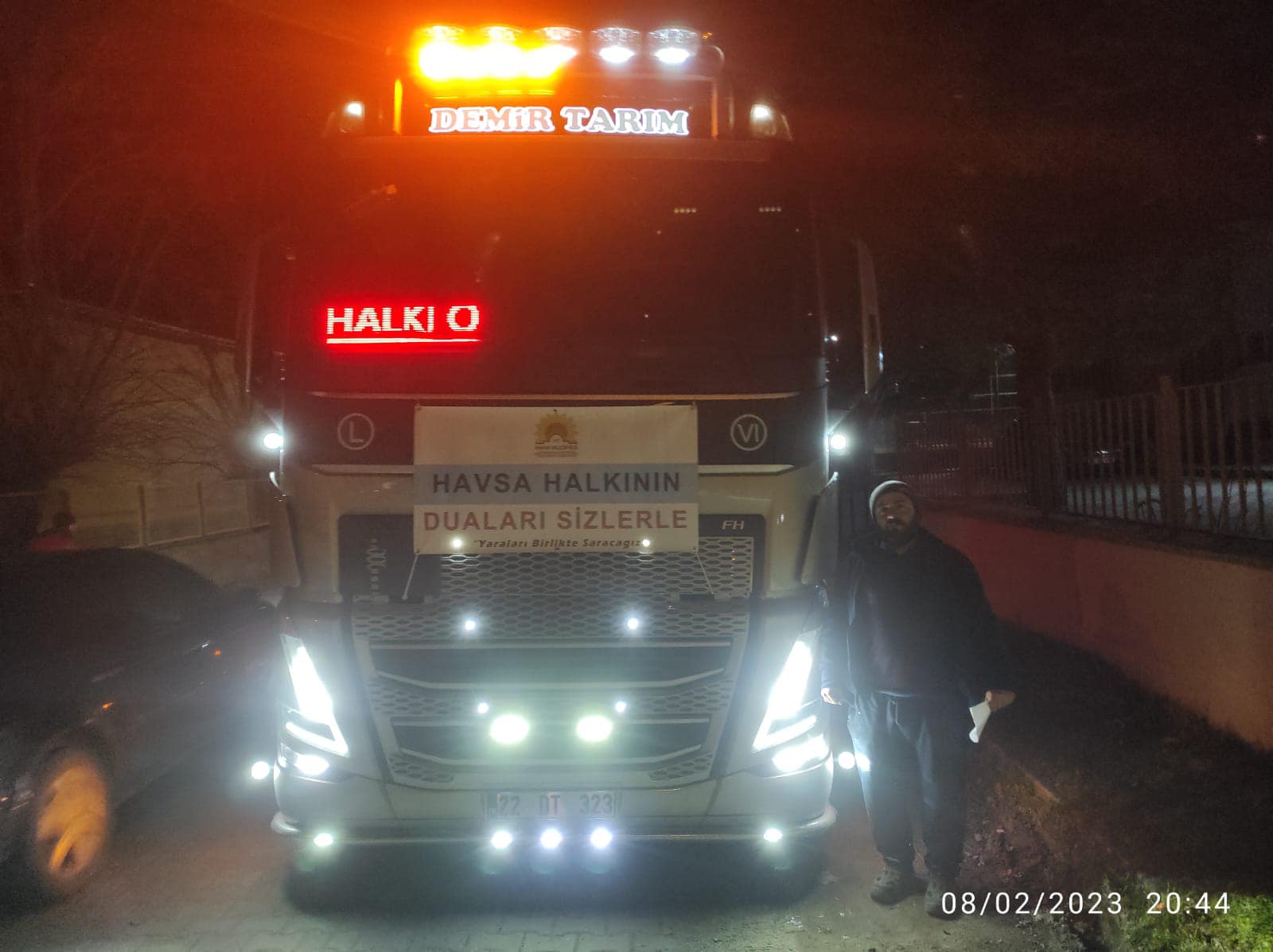 BU AKŞAM 4. TIR’IMIZI DA YOLCU ETTİK
