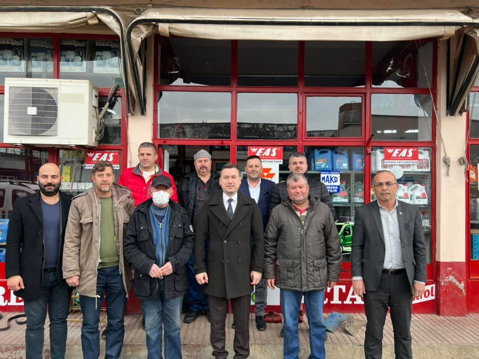 SANAYİMİZİN YENİ ESNAFI GÖKAY DÖLÇEK’E HAYIRLI OLSUN ZİYARETİNDE BULUNDUK