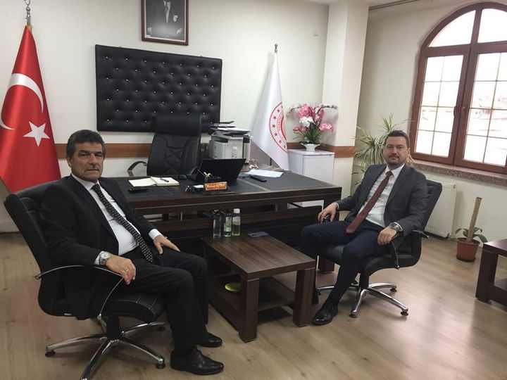 Ticaret İl Müdürü Mahmut Altun'u makamında ziyaret