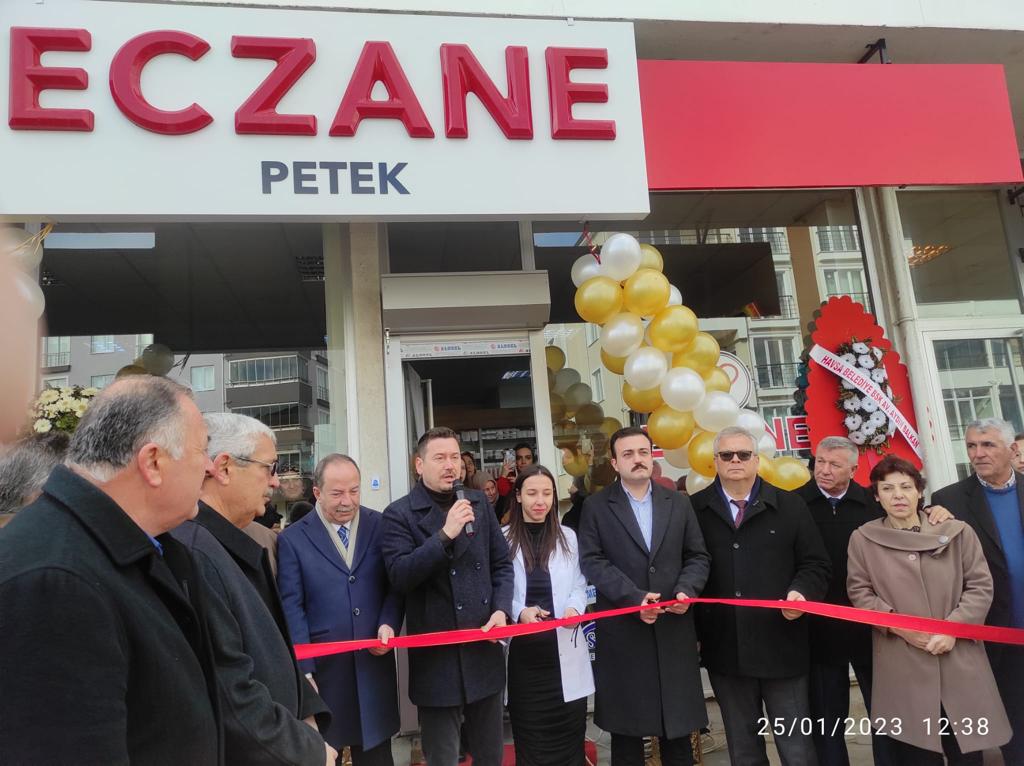 PETEK ECZANESİ İLÇEMİZE HAYIRLI OLSUN.✂️