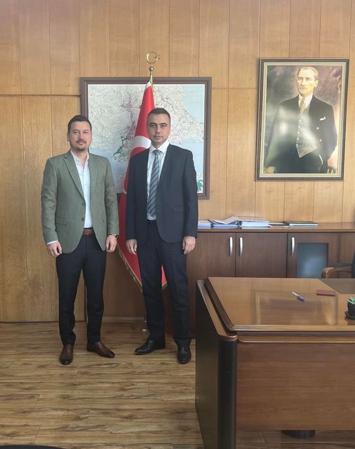 DSİ Bölge Müdürlüğüne yeni atanan Sn Faruk Yücegök’e ziyaret.